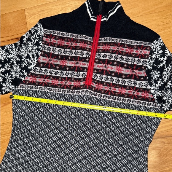 NEVE Merino Wool Sweater Half Zip - Picture 3 of 7